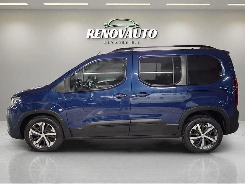 Usado Peugeot Rifter GT 130 CV (95 kW) 2021 Azul Monovolumen