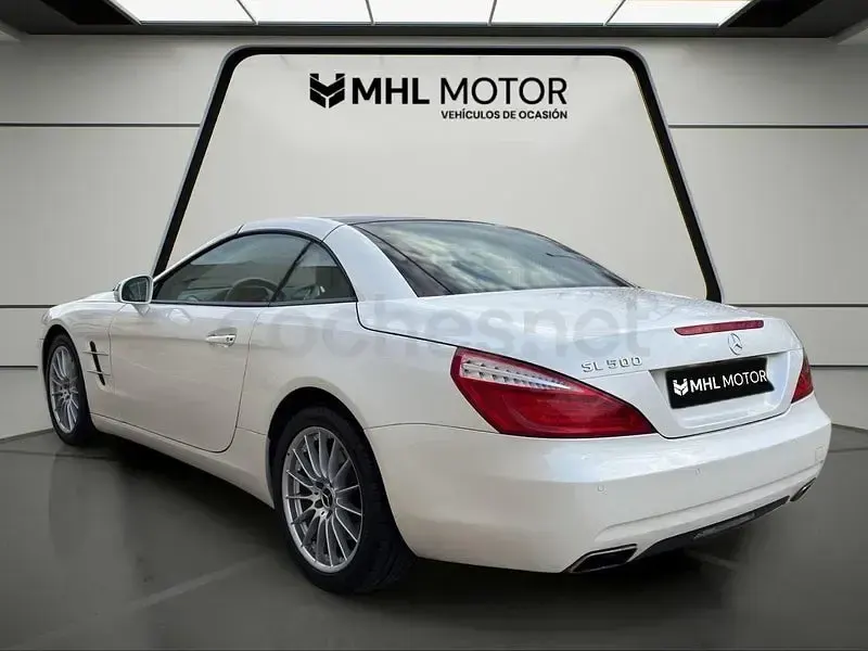 Usado Mercedes SL500 435 CV (319 kW) 2013 Blanco Descapotable