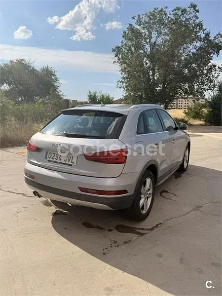 Usado Audi Q3 Design 150 CV (110 kW) 2016 Gris / plata SUV