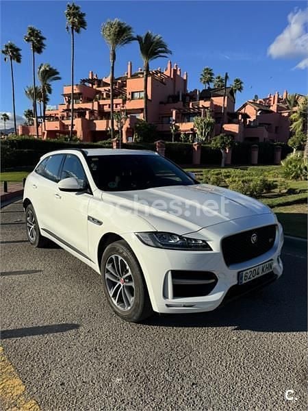 Usado Jaguar F-Pace R-Sport 180 CV (132 kW) 2018 Blanco SUV