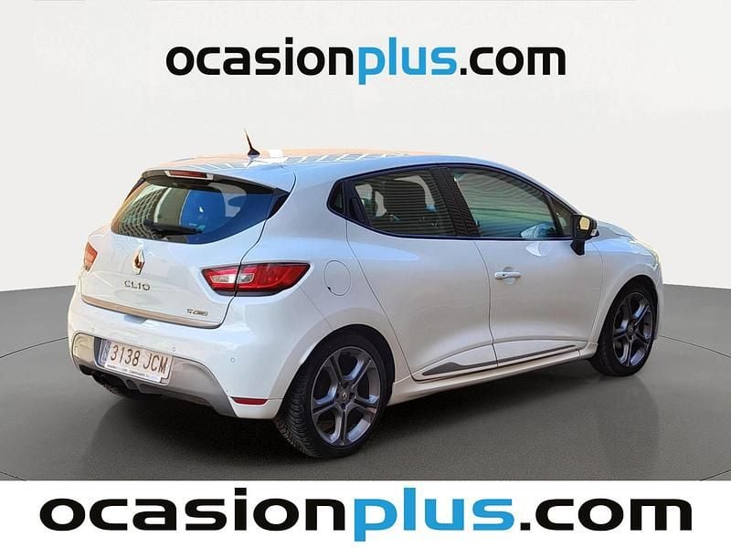 Usado Renault Clio IV GT 120 CV (88 kW) 2015 Blanco Utilitario