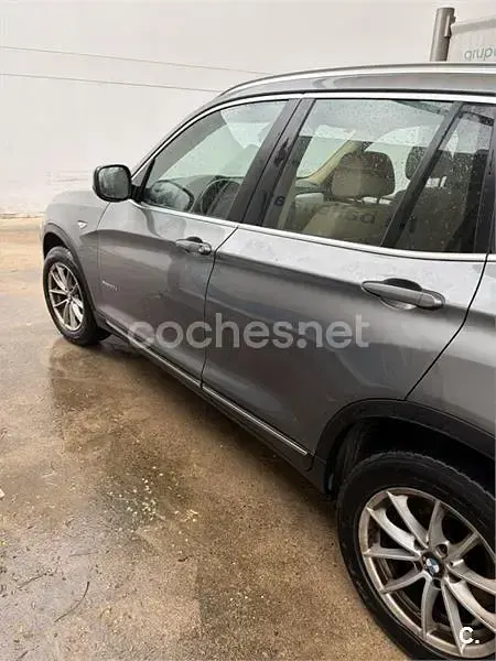 Usado BMW X3 177 CV (130 kW) 2010 Gris / plata SUV