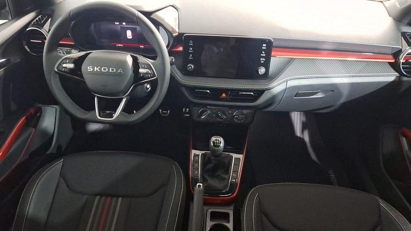 Usado Skoda Fabia Monte Carlo 115 CV (84 kW) 2025 Gris graphite metalizado/negro mágico Utilitario