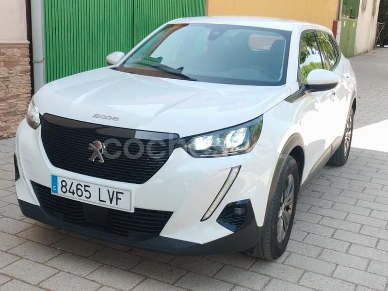 Blanco Usado 2022 Peugeot 2008 Active SUV | 13.700 € (Precio justo) - Imagen 1/4