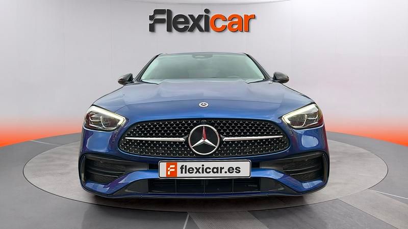 Usado Mercedes C200 163 CV (119 kW) 2022 Azul Berlina