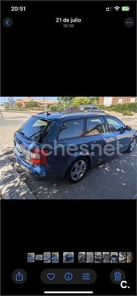 Usado Audi A4 115 CV (84 kW) 2007 Azul Familiar