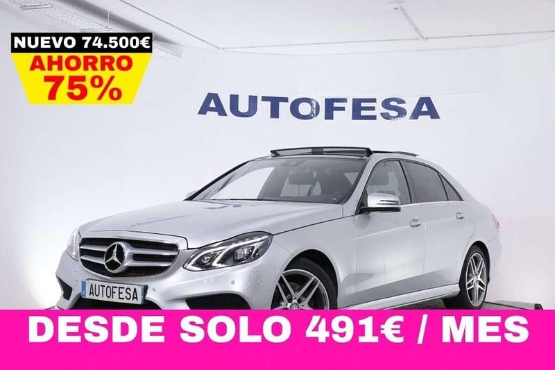 Gris Usado 2015 Mercedes E50 AMG AMG Berlina | 18.650 € - Imagen 1/4