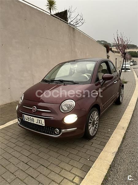 Usado Fiat 500 Mirror 69 CV (50 kW) 2017 Granate Berlina