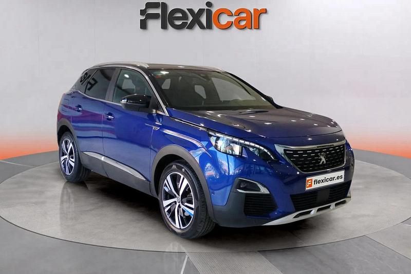 Azul Usado 2020 Peugeot 3008 GT-line SUV | 14.490 € (Precio justo) - Imagen 1/4