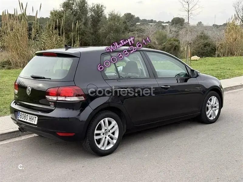 Usado VW Golf VII Advance 122 CV (89 kW) 2012 Negro Berlina
