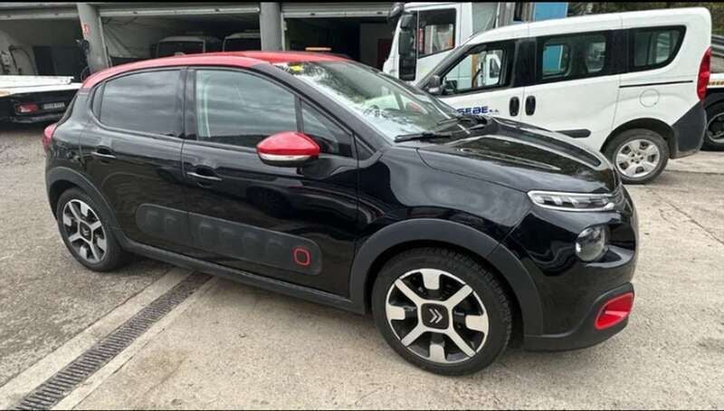 Brugt Citroën C3 Aircross Shine 99 HK (72 kW) 2017 Sort SUV