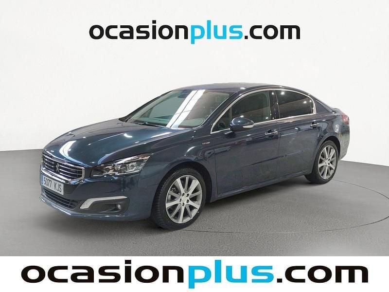Usado Peugeot 508 GT-line 150 CV (110 kW) 2018 Azul Berlina