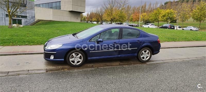 Usado Peugeot 407 137 CV (100 kW) 2005 Azul Berlina