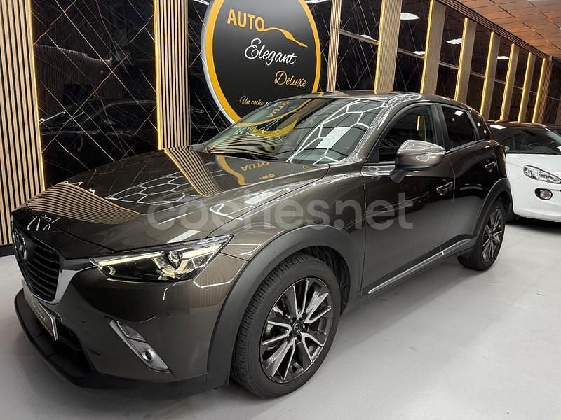 Gris / plata Usado 2016 Mazda CX-3 Luxury SUV | 16.900 € (Un poco caro) - Imagen 1/4