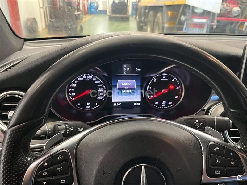 Usado Mercedes GLC220 170 CV (125 kW) 2018 Negro SUV