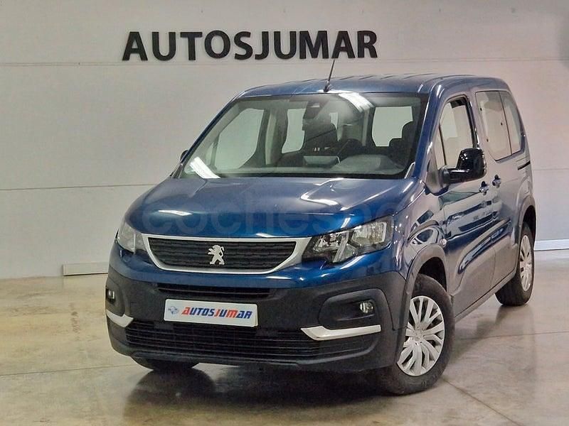 Usado Peugeot Rifter Active 100 CV (73 kW) 2022 Azul Monovolumen