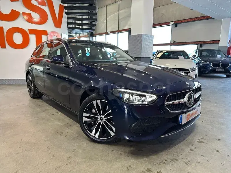Usado Mercedes C300e 313 CV (230 kW) 2023 Azul Berlina