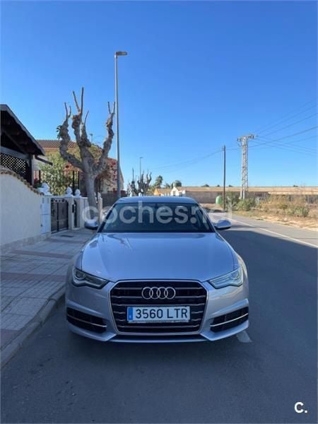 Usado Audi A6 Advanced 150 CV (110 kW) 2017 Gris / plata Berlina