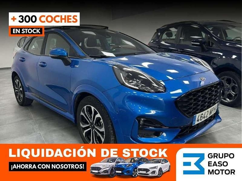 Azul Usado 2024 Ford Puma ST-Line SUV | 20.900 € (Precio justo) - Imagen 1/4