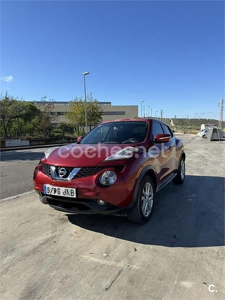 Usado Nissan Juke Tekna 110 CV (80 kW) 2015 Rojo SUV