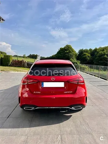 Usado Mercedes A200 156 CV (114 kW) 2018 Rojo Berlina