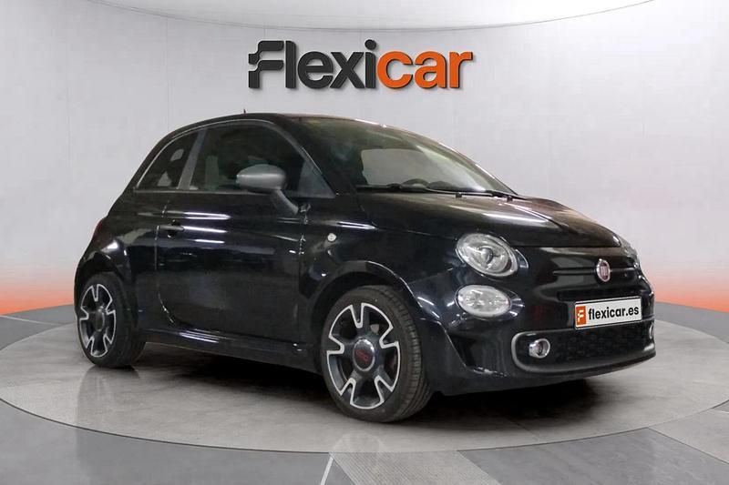 Negro Usado 2018 Fiat 500S S Berlina | 8990 € (Precio justo) - Imagen 1/4