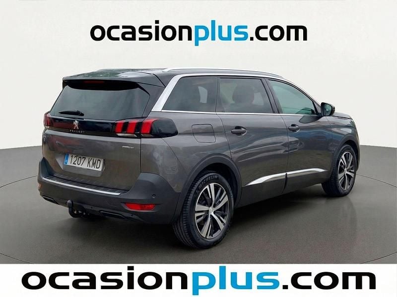 Usado Peugeot 5008 GT-line 131 CV (96 kW) 2018 Gris plata SUV