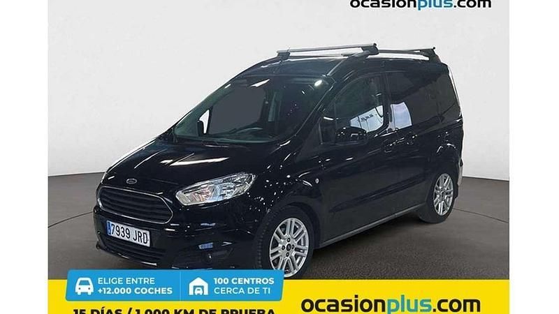 Negro Usado 2016 Ford Tourneo Courier Titanium Monovolumen | 14.800 € (Un poco caro) - Imagen 1/4