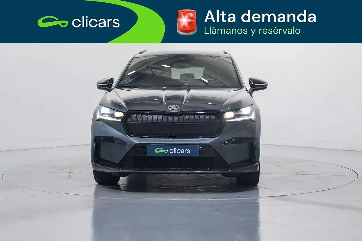 Usado Skoda Enyaq iV 150 kW (204 CV) 2021 Gris SUV