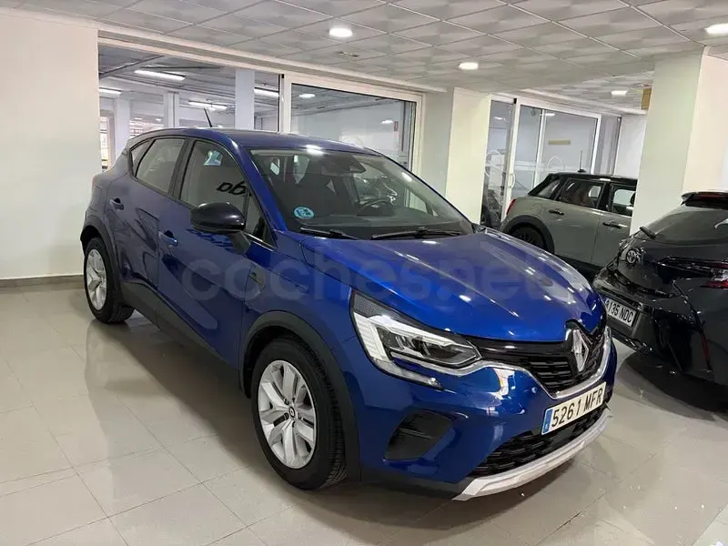Usado Renault Captur Equilibre 90 CV (66 kW) 2023 Azul SUV