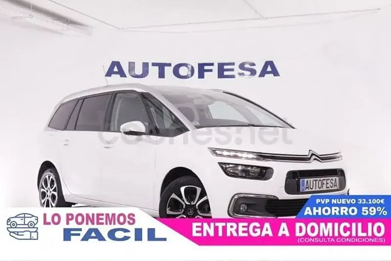 Usado Citroën C4 SpaceTourer Feel 130 CV (95 kW) 2019 Blanco Monovolumen
