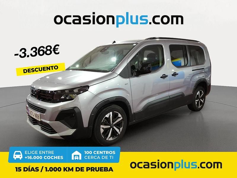Gris Usado 2025 Peugeot Rifter GT Monovolumen | 29.900 € (Caro) - Imagen 1/4
