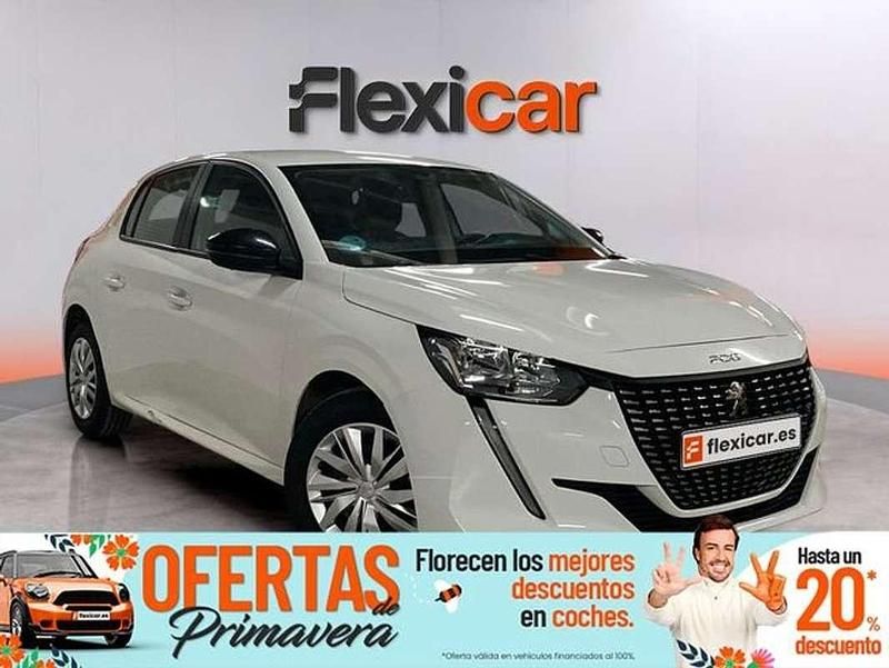 Usado Peugeot 208 Active 101 CV (74 kW) 2022 Blanco Utilitario