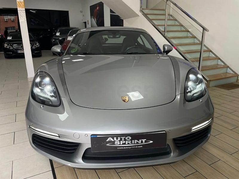 Usado Porsche 718 Cayman 300 CV (220 kW) 2018 Gris / plata Coupe
