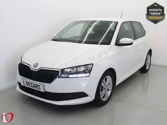 Usado Skoda Fabia Ambition 95 HP (69 kW) 2021 Branco Sedan