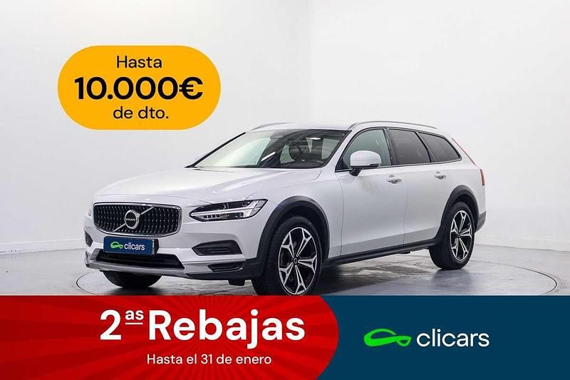 Blanco Usado 2021 Volvo V90 CC Pro Familiar | 33.290 € (Precio justo) - Imagen 1/4