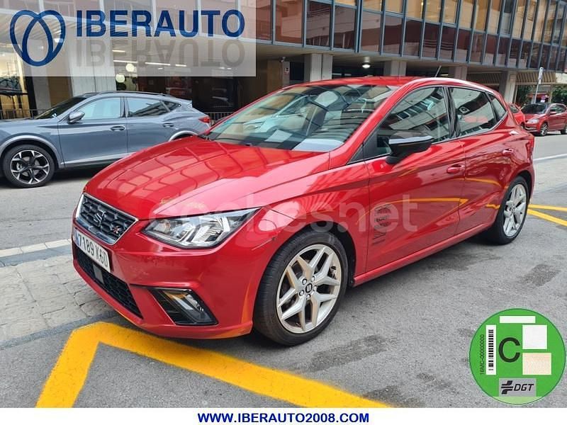 Usado Seat Ibiza FR 116 CV (85 kW) 2017 Granate Berlina