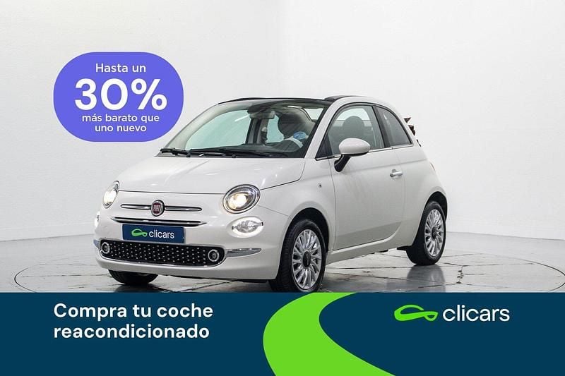 Blanco Usado 2023 Fiat 500C Descapotable | 12.490 € (Precio justo) - Imagen 1/4