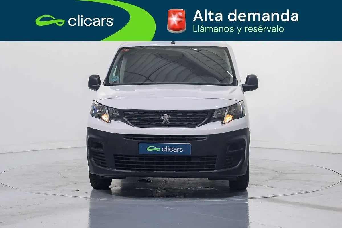 Usado Peugeot Partner 76 CV (55 kW) 2019 Blanco Monovolumen