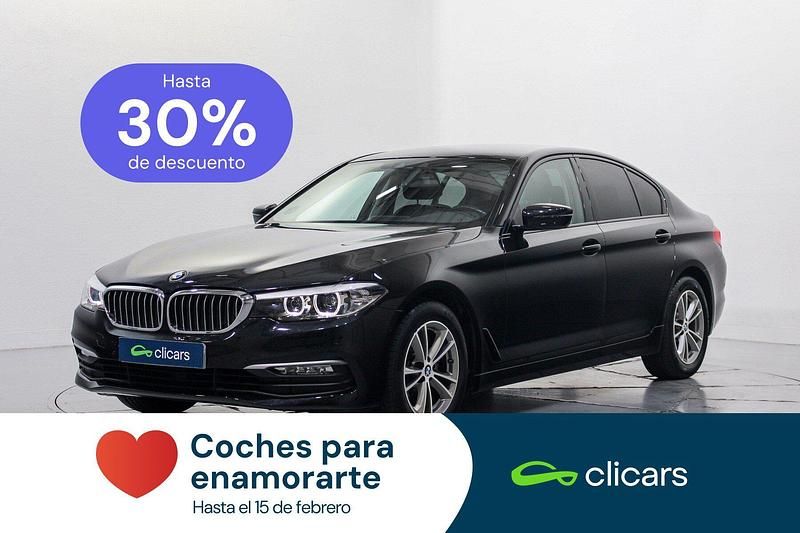 Usado BMW 520 190 CV (139 kW) 2018 Negro Berlina