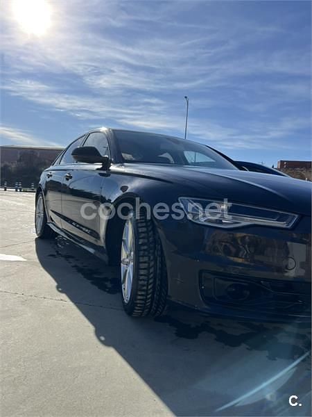 Usado Audi A6 272 CV (200 kW) 2015 Negro Berlina