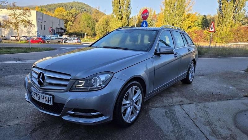 Azul Usado 2012 Mercedes C220 Executive Familiar | 10.900 € (Precio justo) - Imagen 1/4