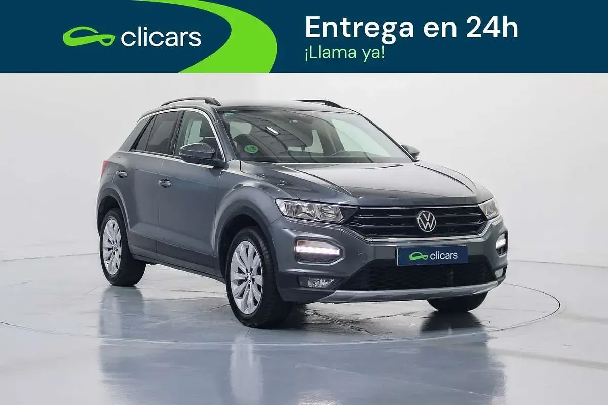Usado VW T-Roc Advance 150 CV (110 kW) 2021 Gris SUV