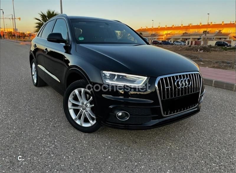 Negro Usado 2013 Audi Q3 Ambition SUV | 14.000 € (Precio justo) - Imagen 1/4