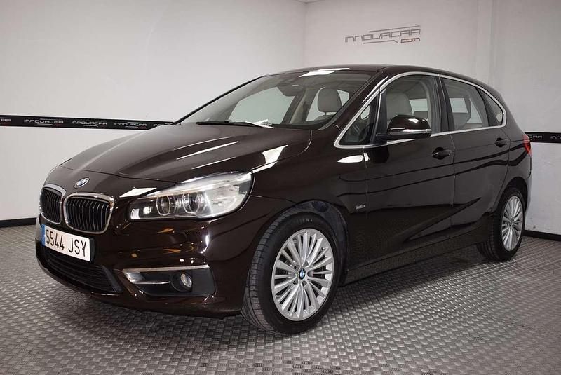 Marrón Usado 2016 BMW 218 Active Tourer Luxury Line Monovolumen | 17.000 € (Precio justo) - Imagen 1/4