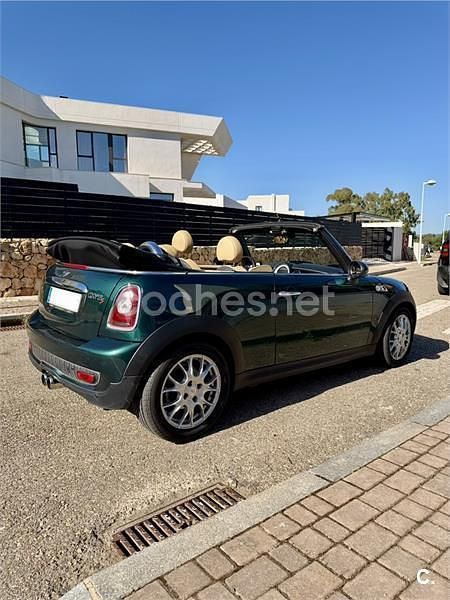 Usado Mini Cooper S Cabriolet 170 CV (125 kW) 2010 Verde Descapotable