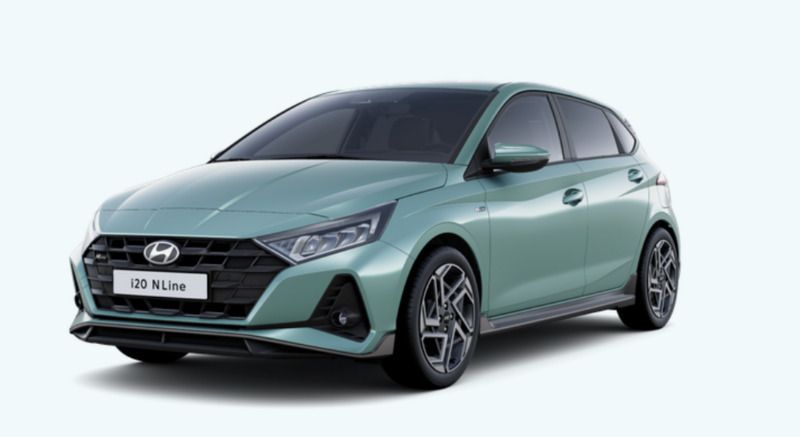 Verde Nuevo 2024 Hyundai i20 N Line | 20.100 € (Precio justo) - Imagen 1/4