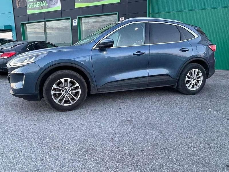 Azul Usado 2020 Ford Kuga Titanium SUV | 18.900 € (Buen precio) - Imagen 1/4