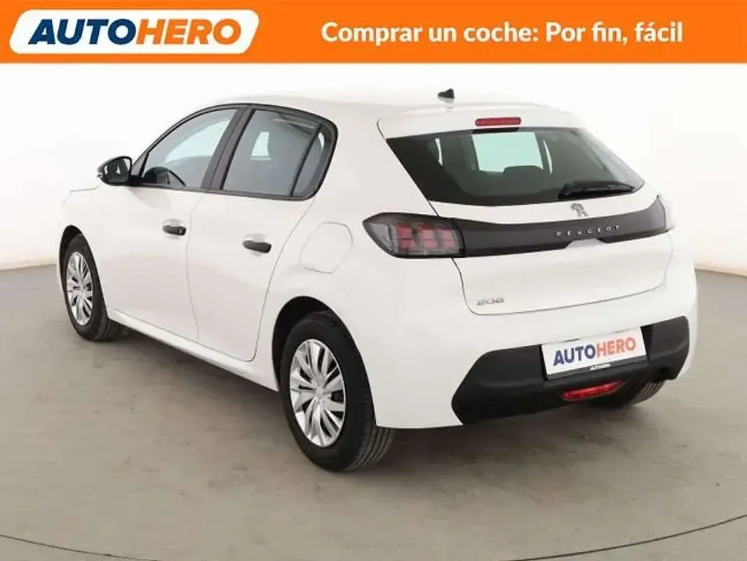 Usado Peugeot 208 S 75 CV (55 kW) 2020 Blanco Utilitario