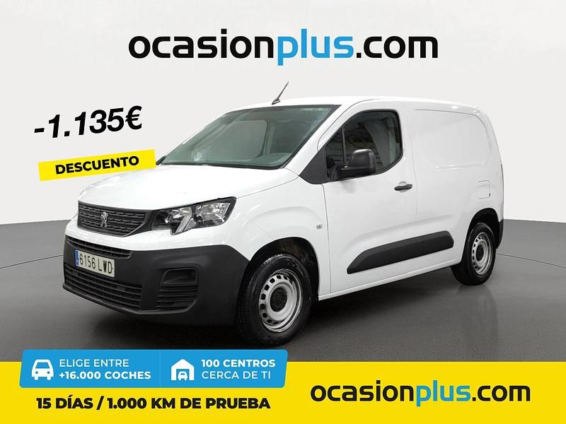 Blanco Usado 2022 Peugeot Partner Monovolumen | 12.490 € (Precio justo) - Imagen 1/4